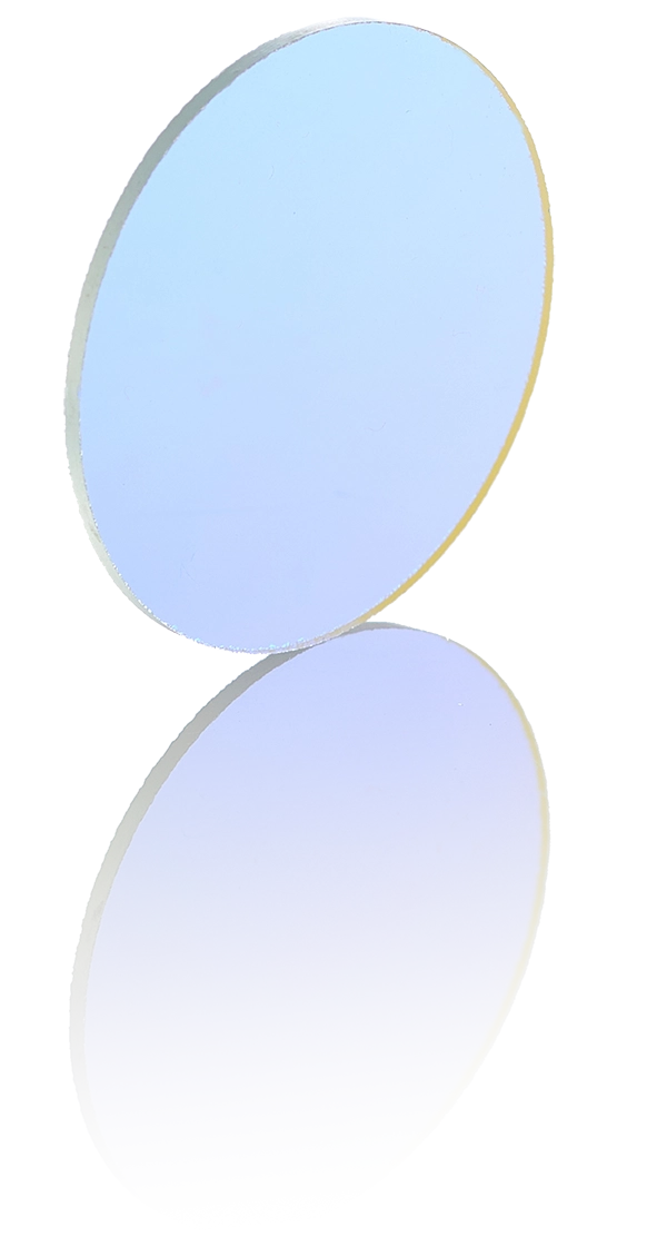 Assorted edge filters with long-pass and short-pass profiles arranged on a neutral surface.